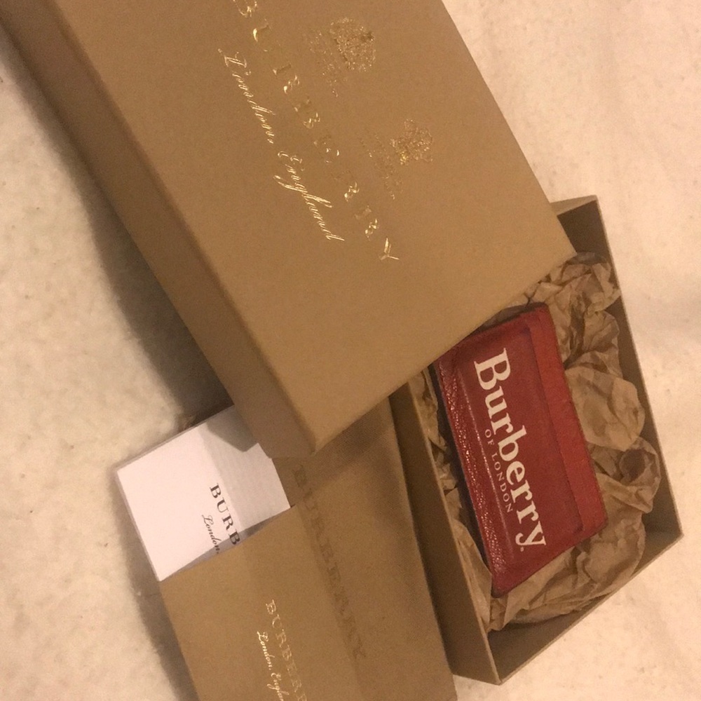 Burberry card holder/wallet